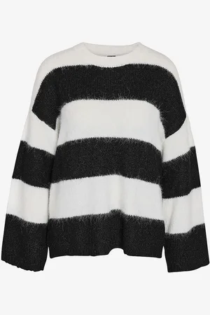 Noisy May Trøje nmSutton L/S Oversize Knit Fwd Curv