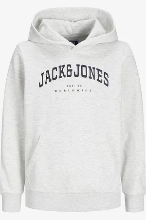 JACK & JONES Hættetrøje jjeCaleb Varsity Sweat Hood Noos JN