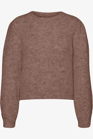 VERO MODA Trøje vmNovah LS O-neck Pullover GA