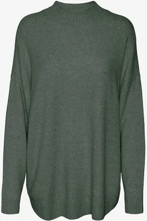 VERO MODA Trøje vmPlaza LS Highnck Long Pullover