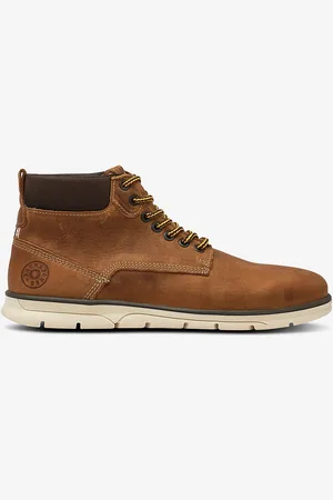 JACK & JONES Ankelstøvler jfwTubar Leather Honey SN