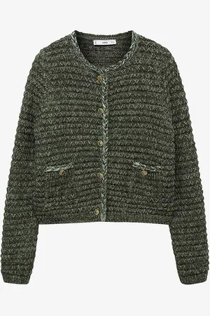 MANGO Cardigan Jacket Coquette