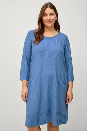 Zizzi Kjole vMari 3/4 Abk Dress