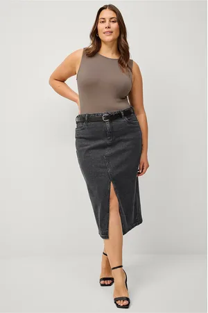 Zizzi Nederdel jLiva Midi Skirt