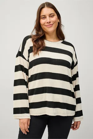 Zizzi Top vElis L/S Blouse