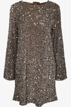 Pieces® Kjole pcKam LS Deep Back Bow Dress BC