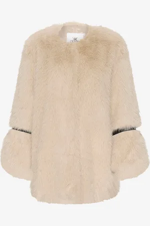 Karen by Simonsen Kunstig pels kbPearly Fur Coat