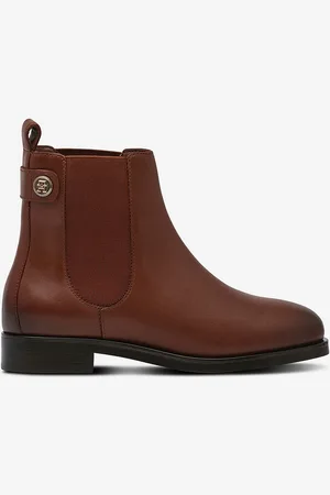 Tommy Hilfiger Chelseaboot TH Stud Leather Low Chelsea