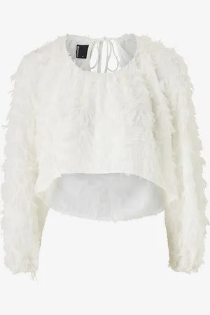Gina Tricot Top Structured Open Back Top