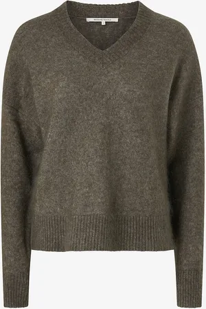 Second Female Trøje Brook Knit Loose V-neck