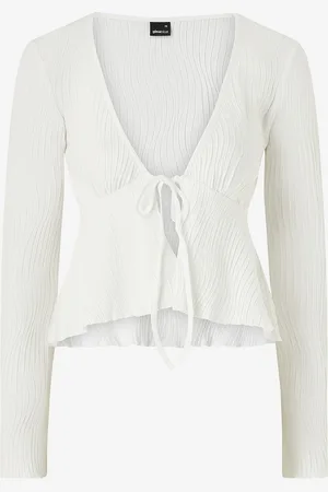 Gina Tricot Top Tie Front Top