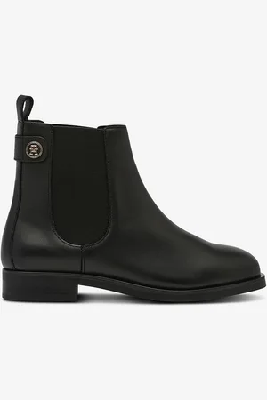 Tommy Hilfiger Chelseaboot TH Stud Leather Low Chelsea