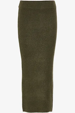 VILA Maxi nederdel viAmy HW Midi Knit Skirt