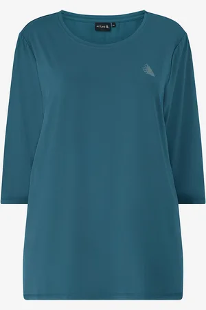Zizzi Træningstop aBasic One 3/4 Blouse