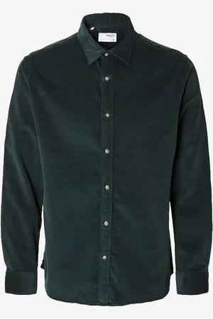 SELECTED Manchesterskjorte slhRegowen-Cord Shirt LS Noos