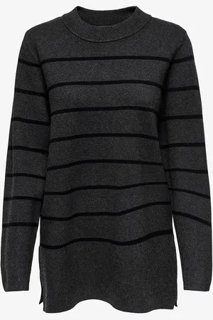 JDY Trøje Mila Life L/S ON Long Slit Pull