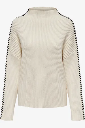 ONLY Trøje onlQueenie LS Contrast High Neck PR