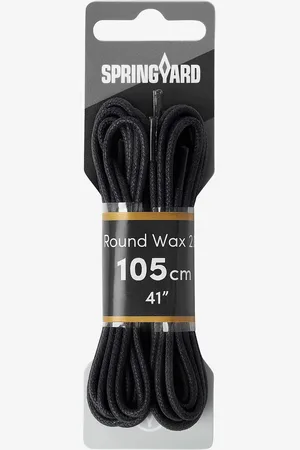 Springyard Skosnører Round Wax 2.0