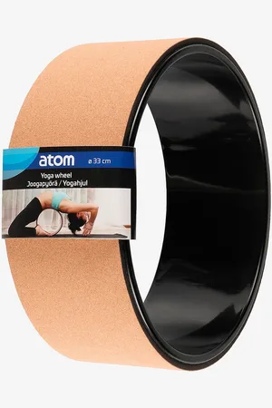Atom Yogahjul af kork 33 cm