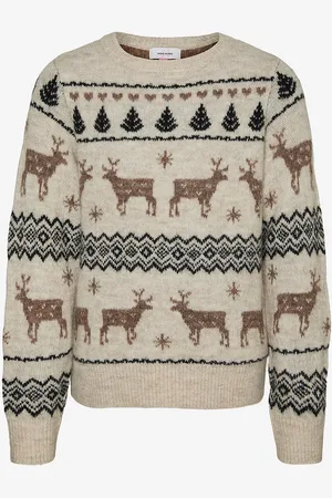 VERO MODA Julesweater vmDeers LS O-neck Pullover