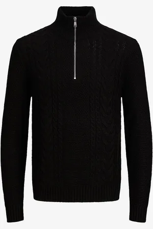 JACK & JONES Trøje jjCraig Knit Half Zip