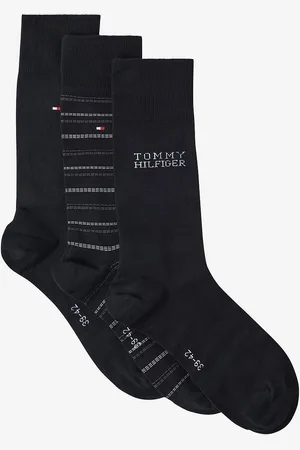 Tommy Hilfiger Strømper TH Men Sock 4P Tin Giftbox Tommy Stripe 4-pak