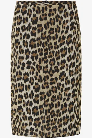 MANGO Nederdel Skirt Stark