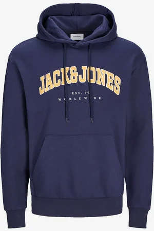 JACK & JONES Hættetrøje jjeCaleb Varsity Sweat Hood