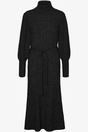 VERO MODA Kjole vmAurelia LS Rollneck 7/8 Knit Dress