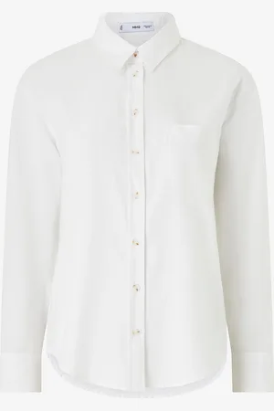 MANGO Skjorte Shirt Marble