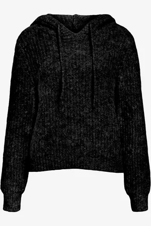 Object Hættetrøje objMilu LS RE Knit Hoodie