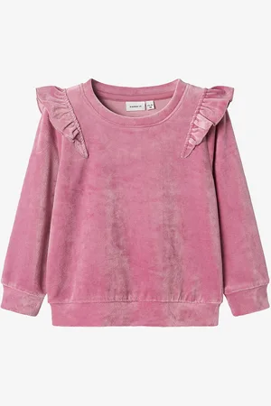 NAME IT Top nmfRille Nreg Vel O-neck