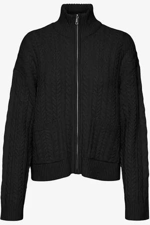 VERO MODA Cardigan vmEsther LS Highneck Zip Cardigan