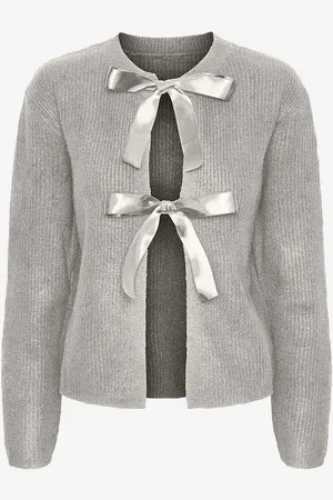 Pieces® Trøje / cardigan pcRilly LS Reversible Bow Knit