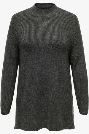 ONLY Trøje carKatia LS Loose Rib Highneck Knt