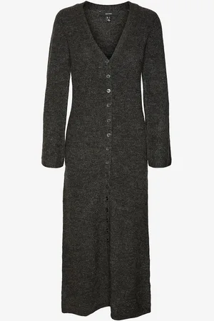 VERO MODA Kjole Vmfiona LS V-neck 7/8 Dress