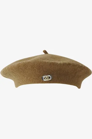 Ralph Lauren Beret Fltd WL Brt Wth Mxd