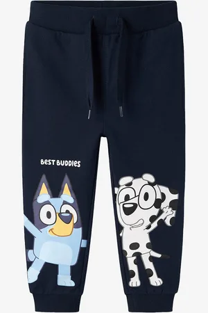 NAME IT Sweatbukser nmmOmir Bluey Nreg Swe Pants Bru