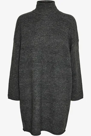 VERO MODA Trøje vmGemma LS Roll Neck Knit Dress