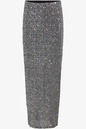 VILA Pailletnederdel viSanadu HW Glitter Maxi Skirt