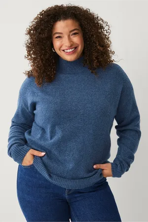 Zizzi Trøje mVista L/S Short Pullover