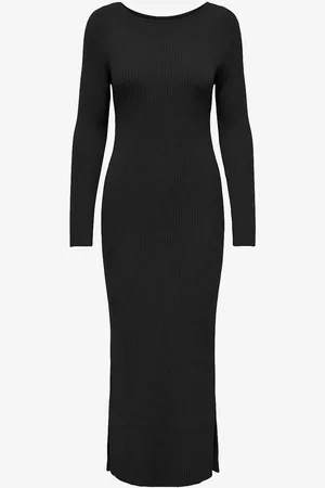 ONLY Maxi kjole onlKatia LS Maxi Boatn Dress