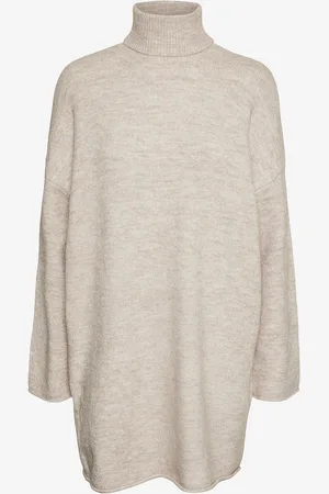 VERO MODA Trøje vmGemma LS Roll Neck Knit Dress