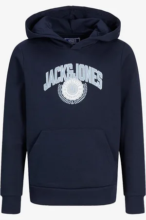 JACK & JONES Hættetrøje jKam Varsity Branding Sweat Hood