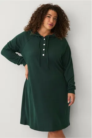 Zizzi Sweatshirtkjole vLucca L/S Knee Dress