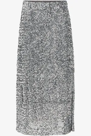 Object Pailletnederdel objKinne HW Long Skirt 136