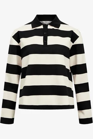 Object Poloshirt objMillie L/S LO Polo E AW Fair 24