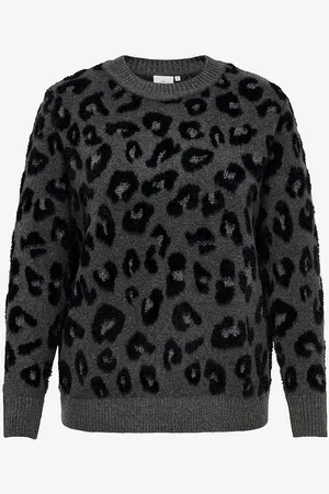 ONLY Trøje carSara LS JQ Glitter O-neck Knt