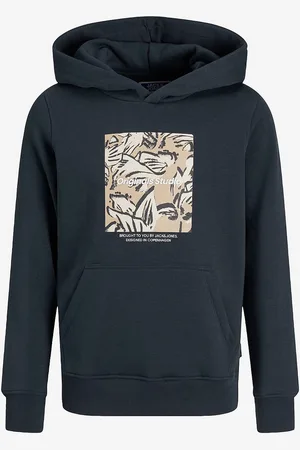 JACK & JONES Hættetrøje jorVesterbro Newton Boxfrontsweat B