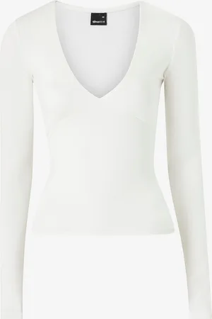 Gina Tricot Top Soft Touch V-neck